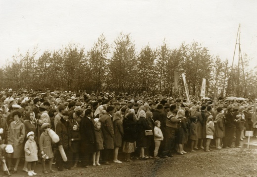 Митинг на 42-м километре Волоколамского шоссе
